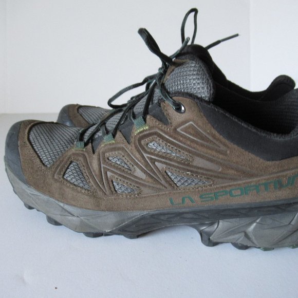 La Sportiva Men's Trail Ridge Low - Mocha/forest, Size 10 US, 44 EU, used - Picture 1 of 7